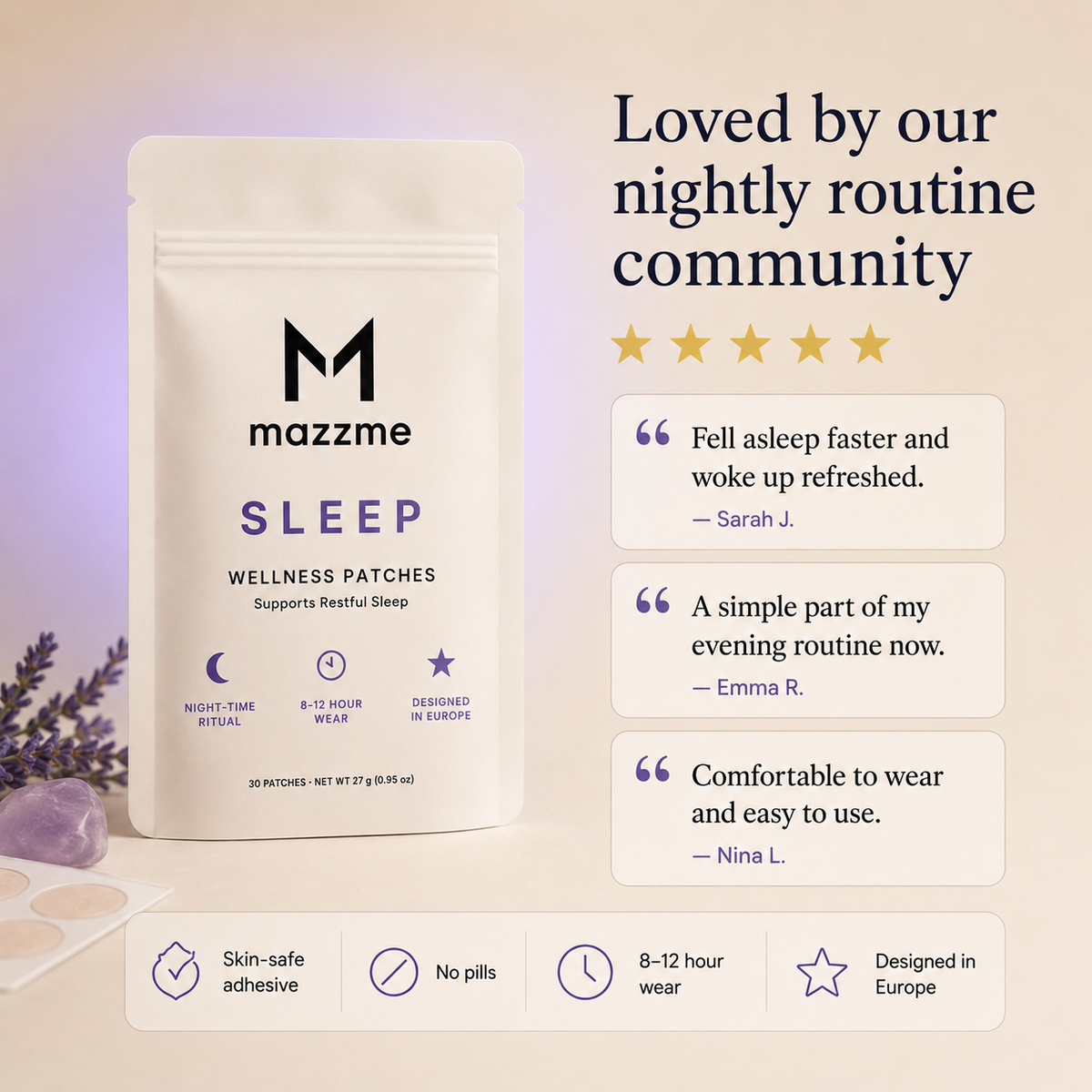 MAZZME SLEEP PATCHES
