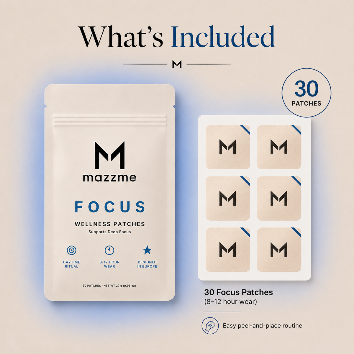 MAZZME FOCUS PATCHES