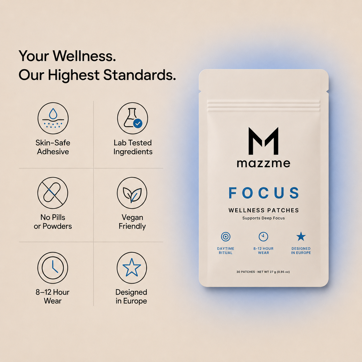 MAZZME FOCUS PATCHES