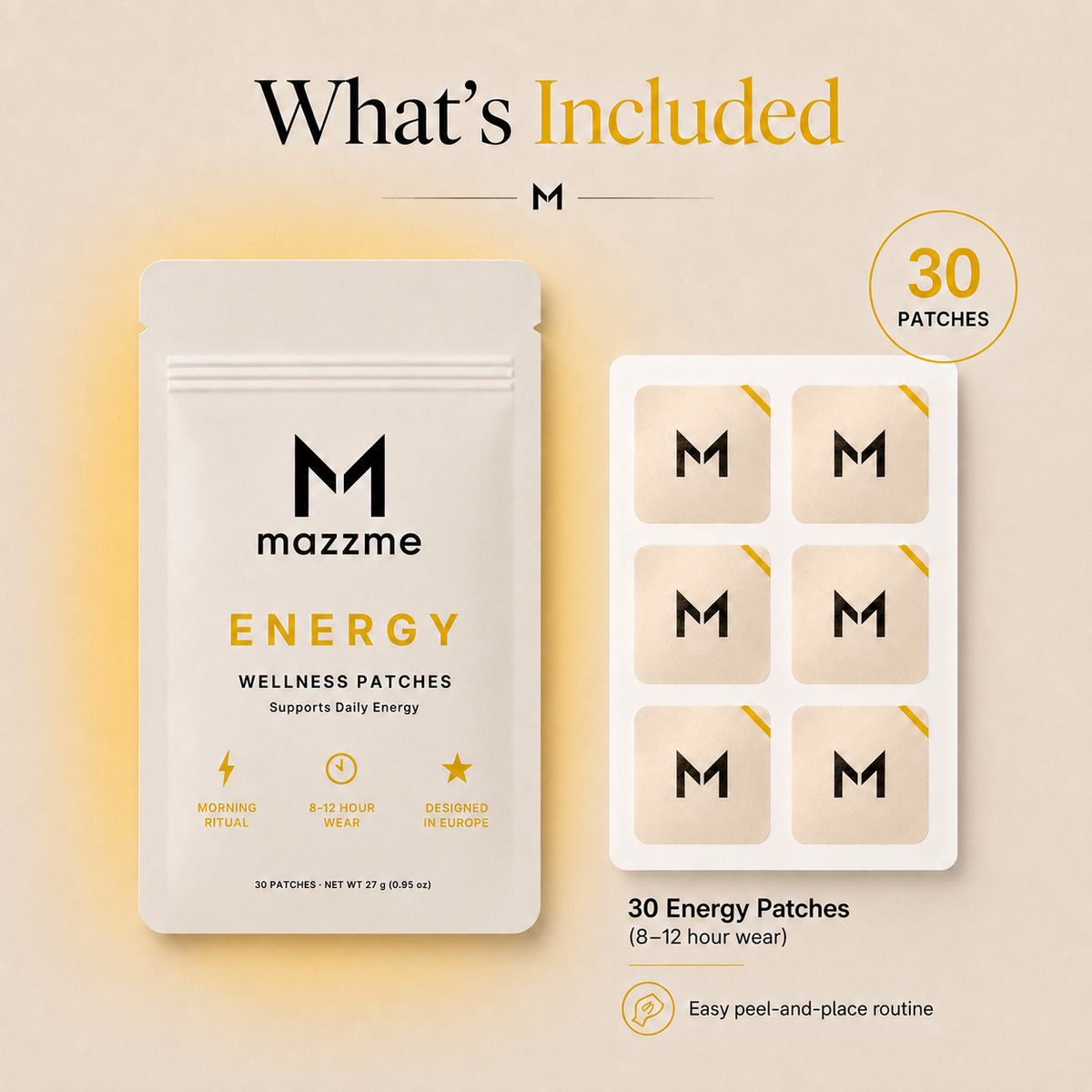 MAZZME ENERGY PATCHES