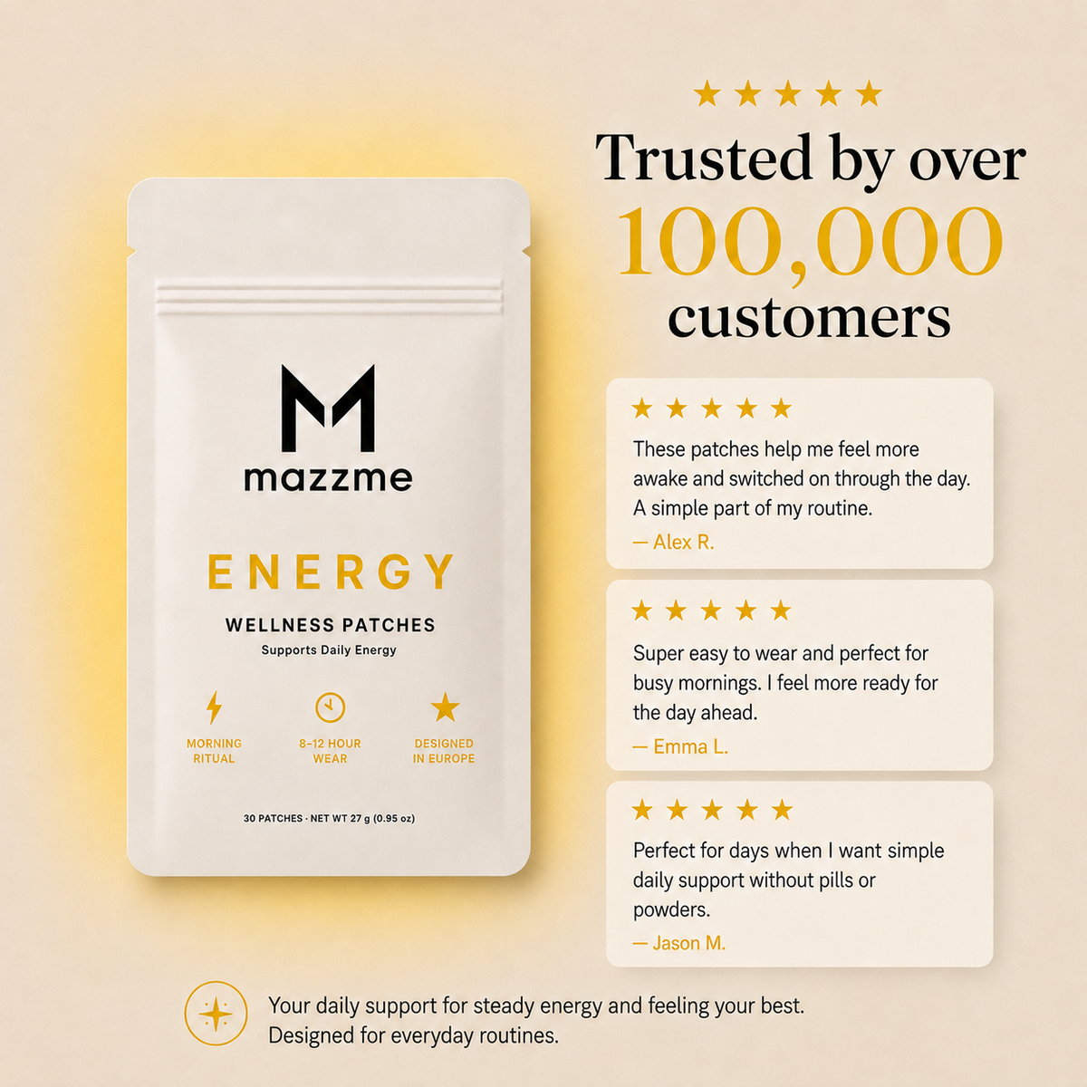 MAZZME ENERGY PATCHES